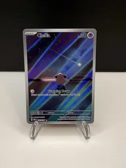 Pokemon TCG Cleffa Illustration Rare Holo 202/197 SV03: Obsidian Flames 2023 - Image 1