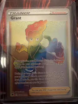 Pokemon TCG Grant 203/189 Trainer Rainbow Secret Rare Full Art- Astral Radiance - Image 1