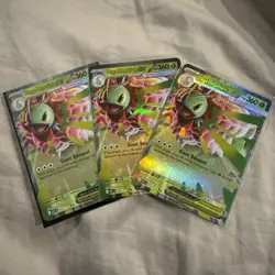 x3 MEGA MEGANIUM EX 010/217 DOUBLE RARE ME: ASCENDED HEROES POKEMON NM - Image 1