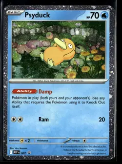 Psyduck - 007 007 Holo Promo ME: Mega Evolution Promo Pokemon NM/M - Image 1
