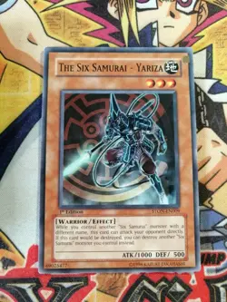 The Six Samurai - Yariza ston-en009 *MISPRINT* 1st Edition (NM) Common Yu-Gi-Oh! - Image 1