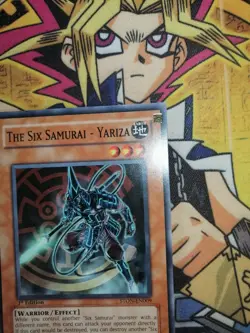 The Six Samurai - Yariza ston-en009 *MISPRINT* 1st Edition (NM) Common Yu-Gi-Oh! - Image 2