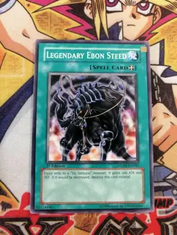 Legendary Ebon Steed ston-en040 *MISPRINT* 1st Edition (NM) Common Yu-Gi-Oh! - Image 1