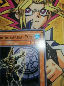 The Six Samurai - Yaichi ston-en007 *MISPRINT* 1st Edition (NM) Common Yu-Gi-Oh! - Image 2