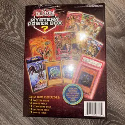 Yu-Gi-Oh! Mystery Power Box Cyber Stein PSA 10 U (3 Booster, 5 Bonus, 1 Deck) - Image 2