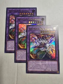 3X Yugioh Artmage Non-Finito BPRO-EN035 Ultra Rare 1st Edition NM - Image 1