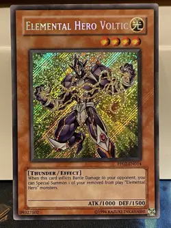 Elemental Hero Voltic - PP02-EN014 - Secret Rare - LP - Image 1