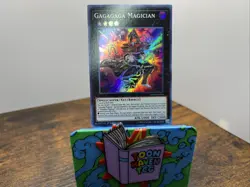 Yugioh Gagagaga Magician LED6-EN034 Legendary Duelists Magical Hero 1st Edition - Image 1
