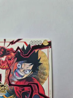 One Piece TCG - Monkey D. Luffy ST01-012 - 3rd Anniversary Promo Card - ENG - NM - Image 5