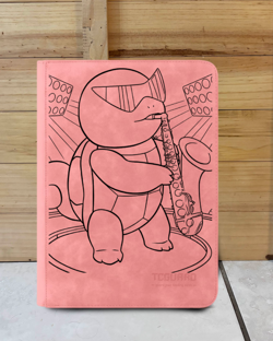 Pokemon Laser Engraved Trading Card Binder Squirtle (Made To Order) - Image 5