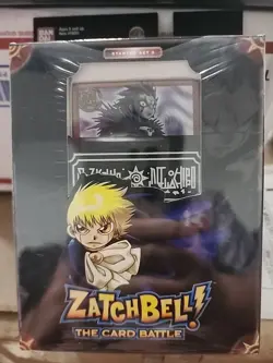 ZatchBell BANDAI 2005 Zatch Bell The Card Battle Starter Set 2 - Sealed - Image 1