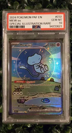 Pokemon CardMew ex 232/091 SV: Special Illustration Rare(art/deco Card) - Image 1