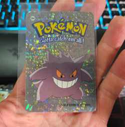 Gengar #094 - Vintage Vending Machine - Prism Sticker - 2000 - Pokemon Card - Image 1
