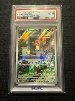 Charmander Obsidian Flames Promo Card 044 Near Mint Condition - Image 1