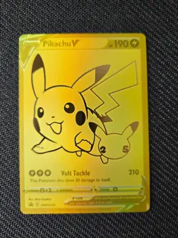 Pikachu V SWSH145 Pokemon card TCG - Image 1