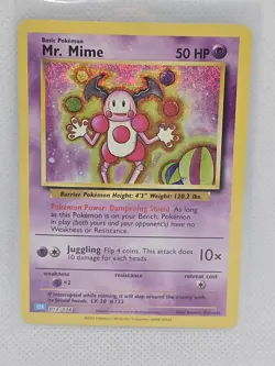 Mr. Mime 013/034 Trading Card Game Classic Holo - Image 1