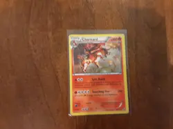 Pokemon TCG Charizard Legendary Treasures Holo Rare Card 19/113 - Image 1