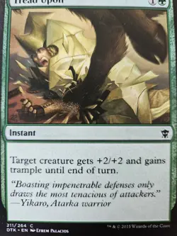 Mtg Misprint Smudged Writing Tread Upon X2 - Image 3