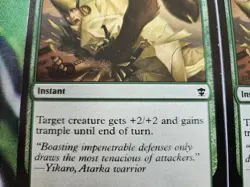Mtg Misprint Smudged Writing Tread Upon X2 - Image 5