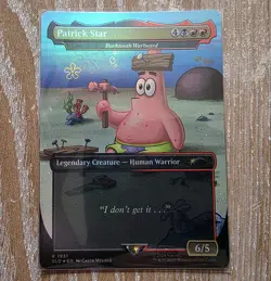 MTG - Patrick Star - Rainbow Foil - Secret Lair - Magic the Gathering - Image 1