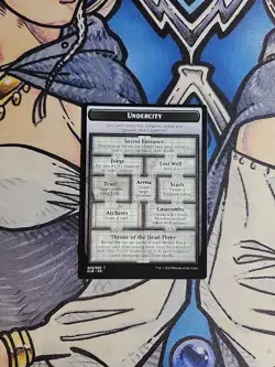 1x Undercity / The Initiative Double-Sided Token - NM/M CLB MTG Magic - Image 1