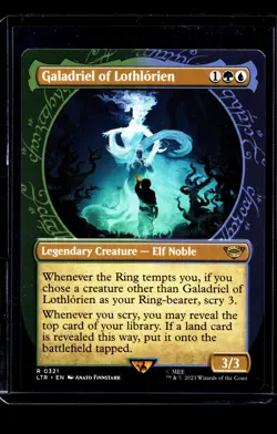 MTG Magic The Gathering Lord of the Rings Showcase #321 Galadriel of Lothlorien - Image 1