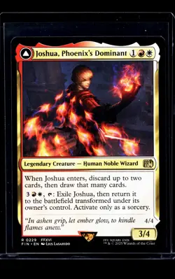 2025 MTG Magic the Gathering FIN Final Fantasy #229 Joshua Phoenix's Dominant - Image 1