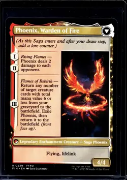 2025 MTG Magic the Gathering FIN Final Fantasy #229 Joshua Phoenix's Dominant - Image 2