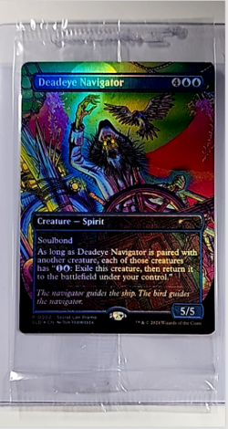 Magic The Gathering Secret Lair Borderless Promo Foil Deadeye Navigator *Sealed* - Image 1