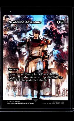 2025 MTG Magic The Gathering FCA Through the Ages Borderless Newfound Adventure - Image 1