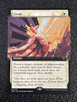 MTG: Erode - Secrets of Strixhaven (Extended Art) NM - Image 1