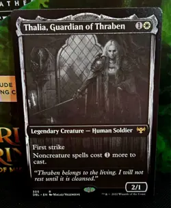 magic the gathering - Thalia, Guardian of Thraben - Legendary Creature - Rare - Image 1