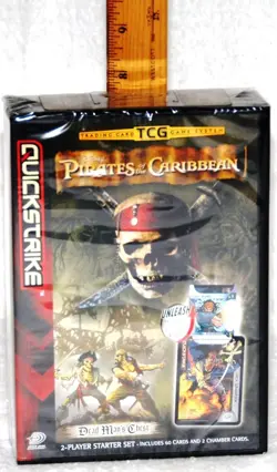 Pirates Of The Caribbean “Dead Mans Chest” Trading Card Game Starter Decks new - Image 1