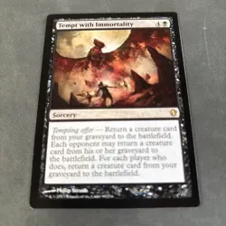 Tempt with Immortality C13 LP MTG Free Shipping - Image 1