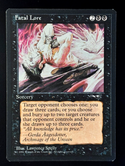 MTG - Fatal Lore - LP - Alliances - RARE - EN - REG - Image 1