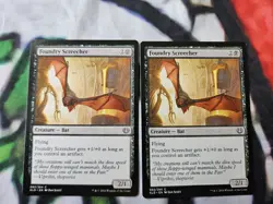 Mtg Misprint Faded Mana Symbols On Both Foundry Screecher Kaladesh Regular - Image 1