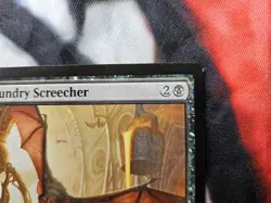 Mtg Misprint Faded Mana Symbols On Both Foundry Screecher Kaladesh Regular - Image 4