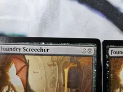 Mtg Misprint Faded Mana Symbols On Both Foundry Screecher Kaladesh Regular - Image 5