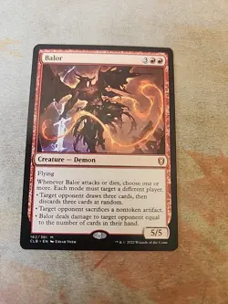 Balor Commander Legends Battle For Baldur's Gate MTG NM - Image 1