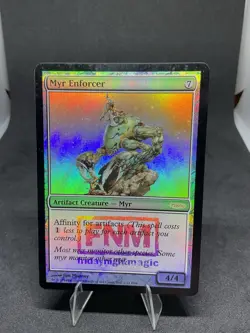 Myr Enforcer (FNM) FOIL Promo HP MTG #2/12 - Image 1