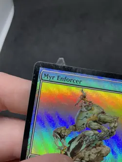 Myr Enforcer (FNM) FOIL Promo HP MTG #2/12 - Image 3