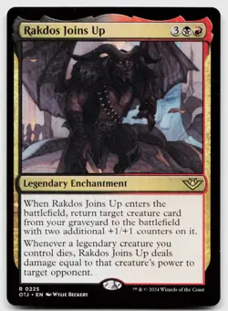 Rakdos Joins Up #225 (NM) Thunder Junction OTJ Magic MTG - Image 1