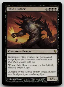 Halo Hunter #96 (LP) Zendikar ZEN Magic MTG - Image 1