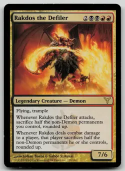 Rakdos the Defiler #129 (LP) Dissension DIS Magic MTG - Image 1