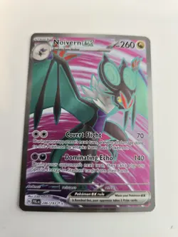 Pokemon TCG Paldea Evolved Noivern ex Full Art Holo Card 246/193 NM - Image 1