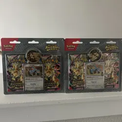 (2X) Pokemon TCG Mega Evolution Ascended Heroes Larry’s Komala Two Packs Blister - Image 1