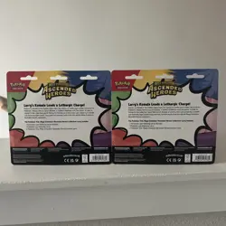 (2X) Pokemon TCG Mega Evolution Ascended Heroes Larry’s Komala Two Packs Blister - Image 2