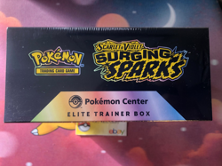 Surging Sparks Pokemon Center Exclusive Elite Trainer Box (Sealed) - Image 4