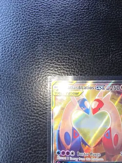 Pokemon TCG Latias & Latios GX Alt Art Full Art 2019 170/181 Team Up English - Image 2