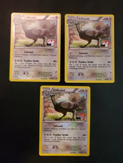 Pokemon Unfezant x2 82/98 Promo Reverse Holo Foil NM Tcg Evolution See Pics - Image 1